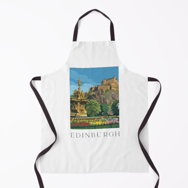 Item preview, Whispers of Princes Street Gardens: Ross Fountain and Edinburgh Castle  designed and sold by S-and-W-4ever.