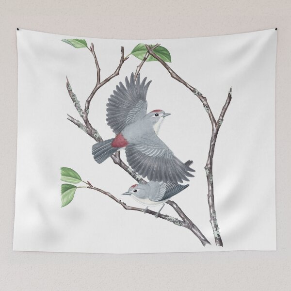 Item preview, Lucy's Warbler (Leiothlypis luciae) designed and sold by JadaFitch.