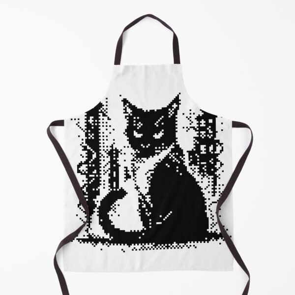 Item preview, Black Cats Pixel Art – Gothic Cat Group designed and sold by lalatrash.