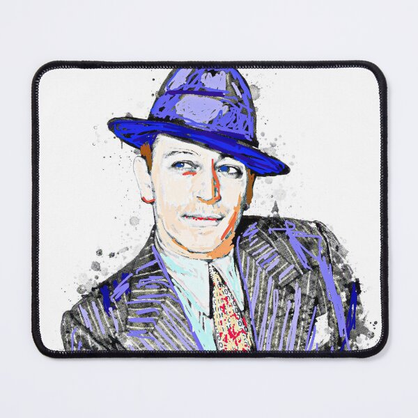 Item preview, George Raft Light Blue Ink designed and sold by SJHorsfall.