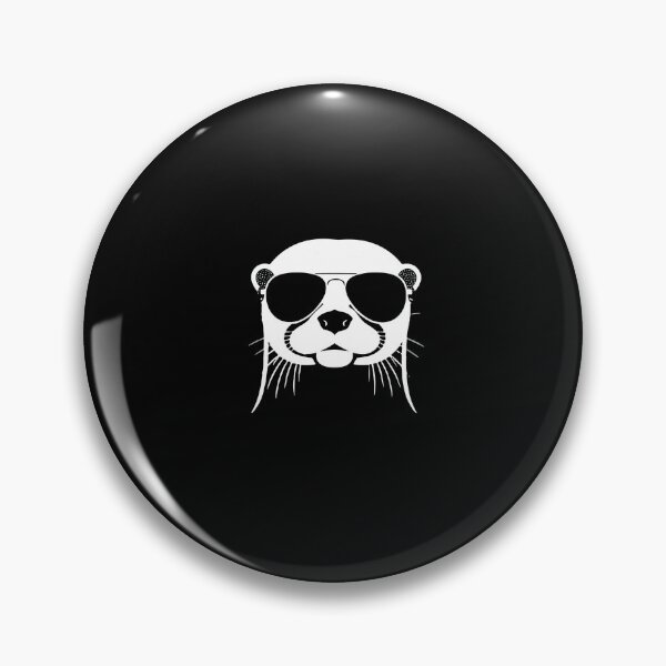 Item preview, Cool Otter With Sunglasses Animal Lover Wildlife Enthusiast designed and sold by PopStars1993.