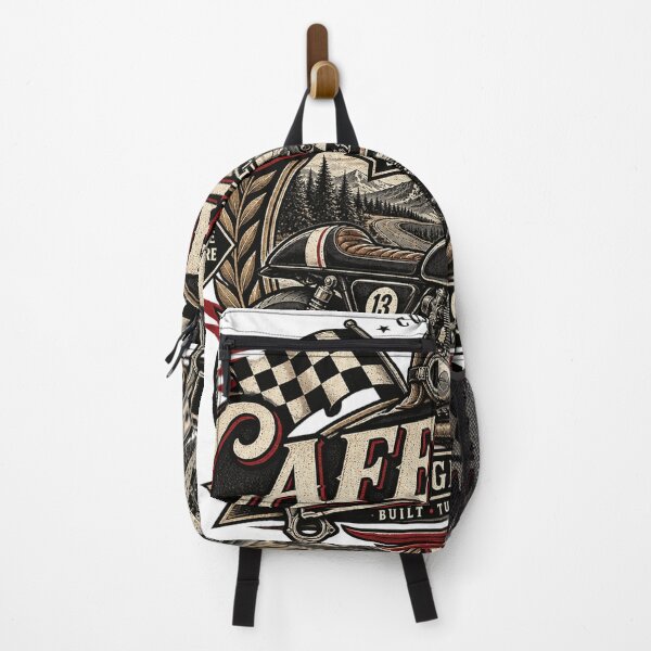 Item preview, Cafe Racer Vintage Motorcycle Garage Racing Retro Biker Design designed and sold by RobertArt08.