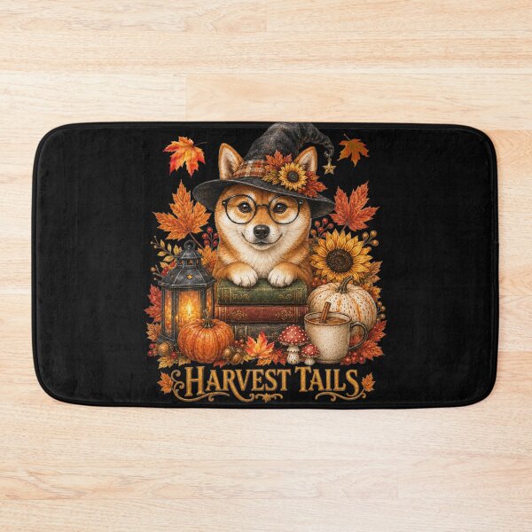 Item preview, Shiba Inu Dog Halloween Witchy Fall Harvest Tails Doge Autumn designed and sold by Cute & Sassy Custom Gifting Boutiques.