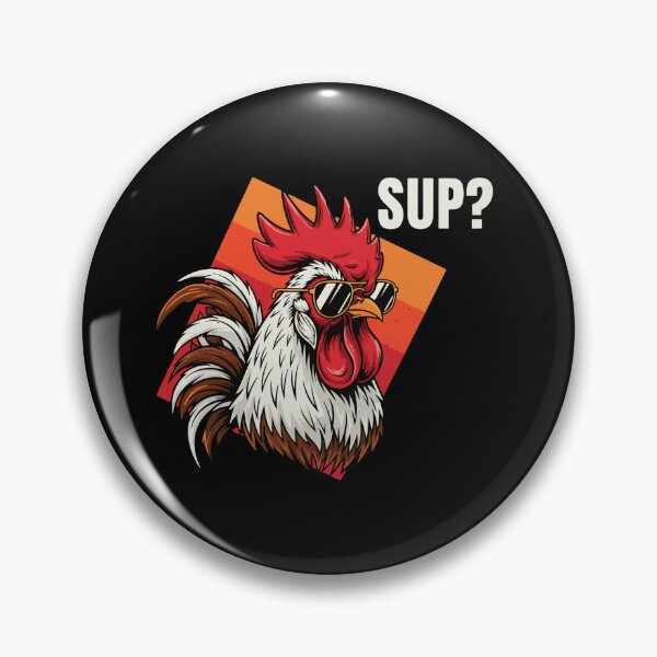 Item preview, Sup? Cool Rooster Sunglasses Chicken Farmer Animal Lover designed and sold by PopStars1993.