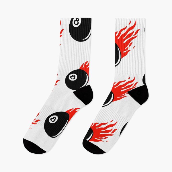 Item preview, 8 ball on fire designed and sold by MayMugs.