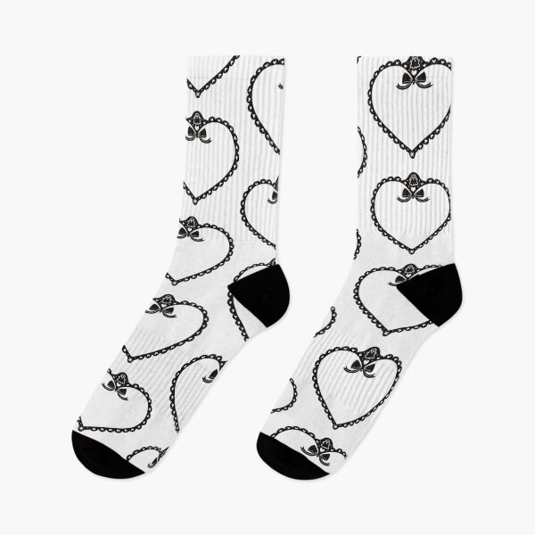 Item preview, Black Gothic Heart Frame with Bow and Ghost designed and sold by winterpumpkin.