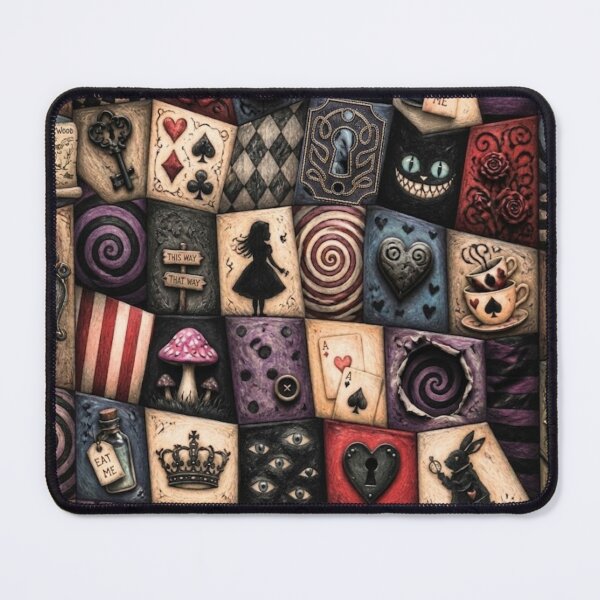 Item preview, Whimsigoth Wonderland Curiosity Patchwork designed and sold by Reverie & Roses.