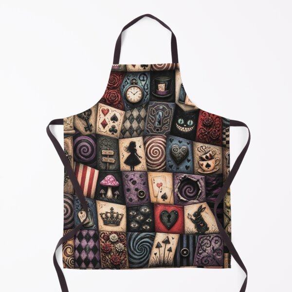 Artikelvorschau, Whimsigoth Wonderland Curiosity Patchwork entworfen und verkauft von Reverie & Roses.