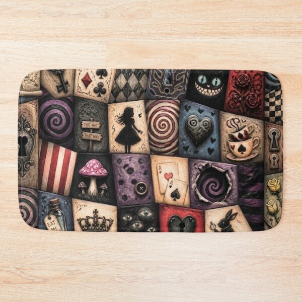 Item preview, Whimsigoth Wonderland Curiosity Patchwork designed and sold by Reverie & Roses.