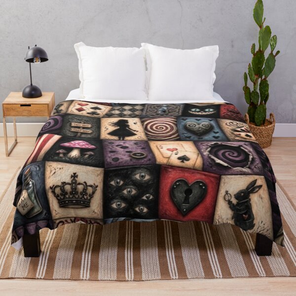 Item preview, Whimsigoth Wonderland Curiosity Patchwork designed and sold by Reverie & Roses.