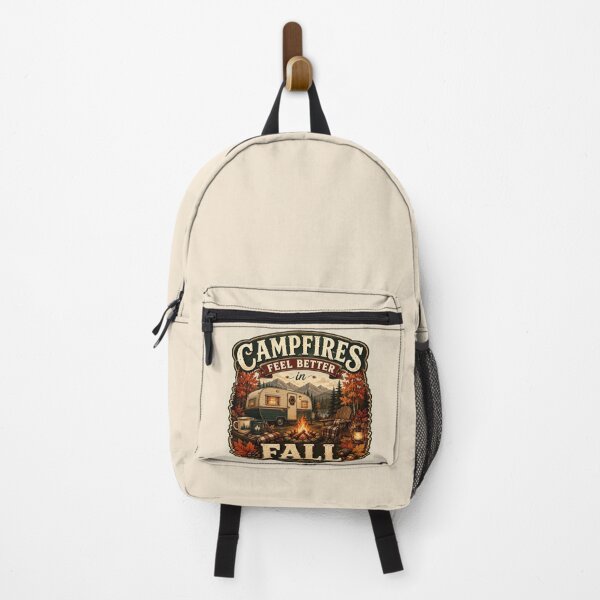 Item preview, Campfires Feel Better in Fall – Autumn Camping RV Design designed and sold by astersgraphics.