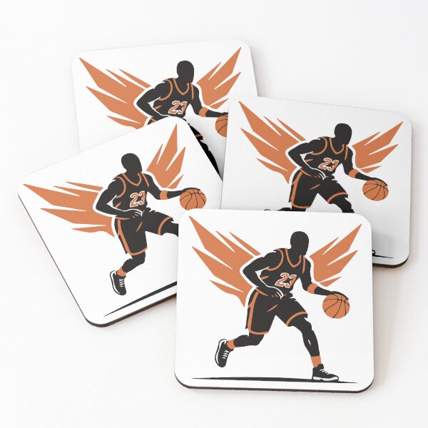 Item preview, Dynamic Basketball Player #23 – Bold Basketball Sport Silhouette designed and sold by GrowDivStudio.