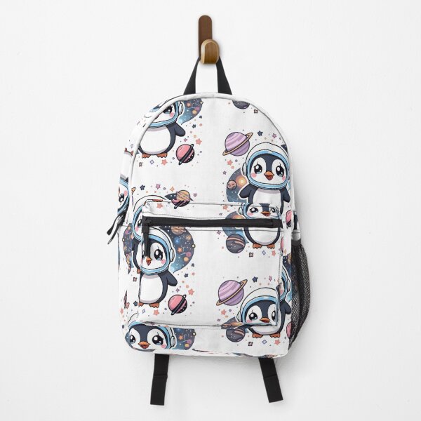 Item preview, Cute Space Penguin Astronaut | Kawaii Penguin in Space with Planets designed and sold by dreamz-world.