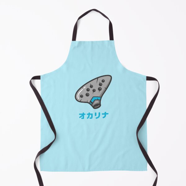 Item preview, Ocarina Gray and Blue Japanese designed and sold by DJCartoonDesigns.