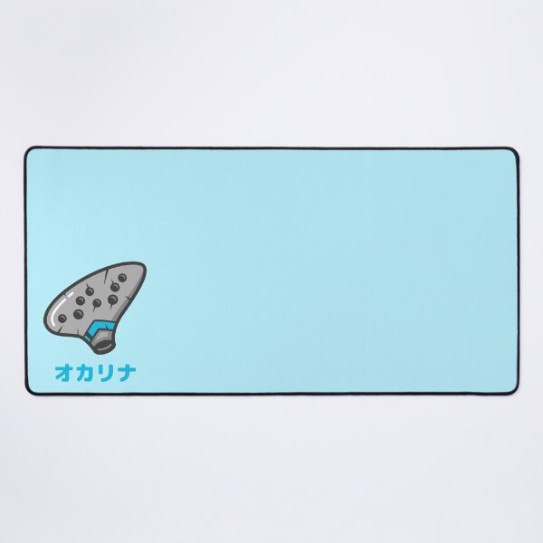 Item preview, Ocarina Gray and Blue Japanese designed and sold by DJCartoonDesigns.
