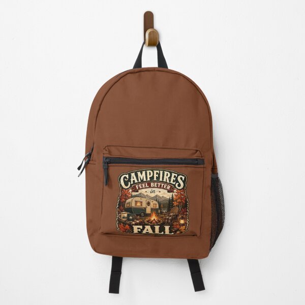 Item preview, Campfires Feel Better in Fall – Autumn Camping RV Design designed and sold by astersgraphics.