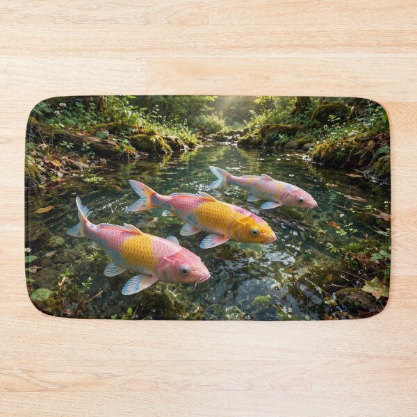 Item preview, pan koi designed and sold by Bakeneko Wonders.