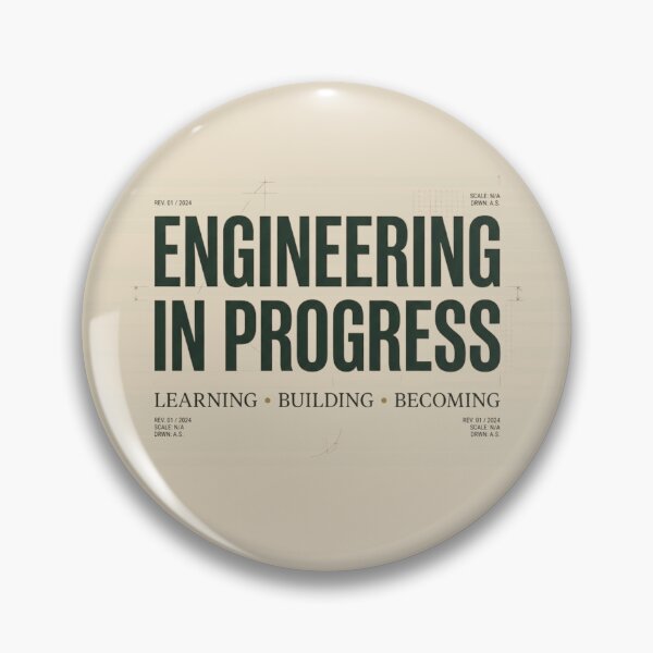 Item preview, Engineering In Progress Student Design designed and sold by Amr Darwish Graphic designer.