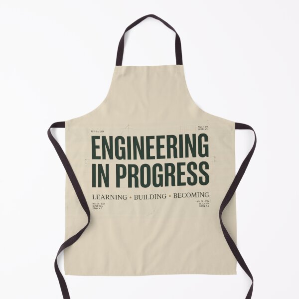 Item preview, Engineering In Progress Student Design designed and sold by Amr Darwish Graphic designer.