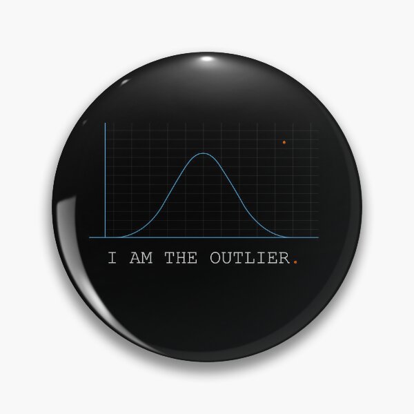 Item preview, I Am The Outlier - Funny Statistics Academic Burnout designed and sold by VTineDesigns.