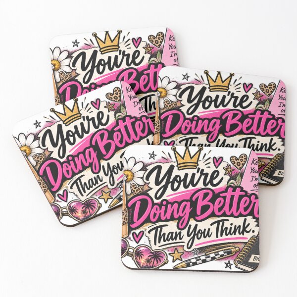 Item preview, You’re Doing Better Than You Think designed and sold by The Positivity Princess.
