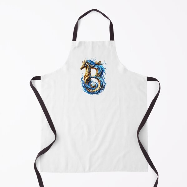 Item preview, Moonhoof Tideguard The Horse-Cancer Zodiac Letter B designed and sold by BlissBlvdShop.