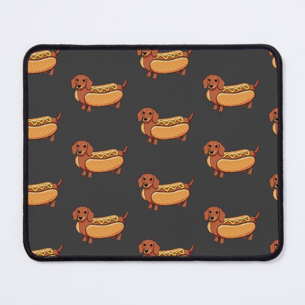 Artikelvorschau, Hot Dog Dackel entworfen und verkauft von minim.iart.