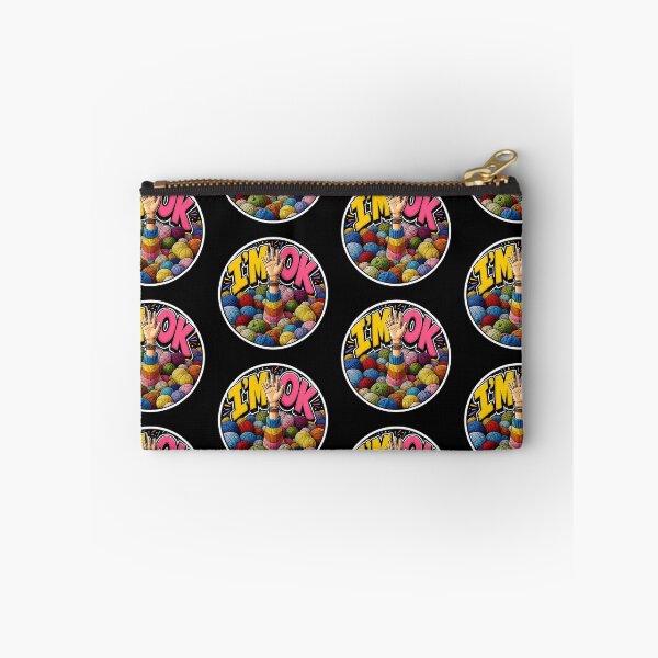 Item preview, I’m OK Yarn Knitting Crochet Funny Crafting Design designed and sold by Wilcox PhotoArt.