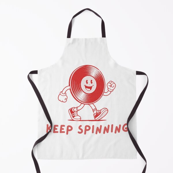 Item preview, Keep Spinning Retro Vinyl Record Walking Tee designed and sold by Record Lovers.