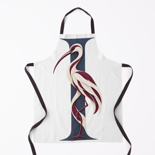 Item preview, Letter I Ibis Alphabet Art designed and sold by tmoca.