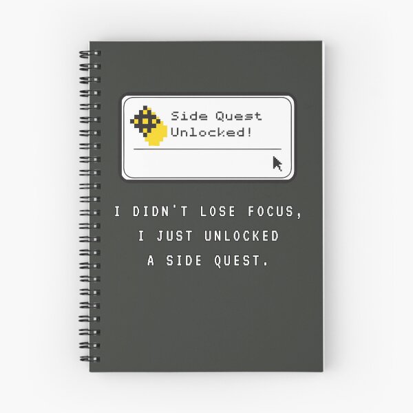 Item preview, I Didn't Lose Focus - Retro RPG ADHD Meme designed and sold by kryoarts.