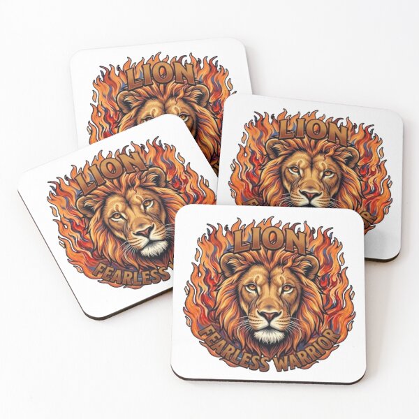 Item preview, LION - FEARLESS WARRIOR designed and sold by The best online style shop.