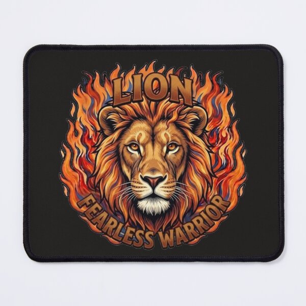 Item preview, LION - FEARLESS WARRIOR designed and sold by The best online style shop.