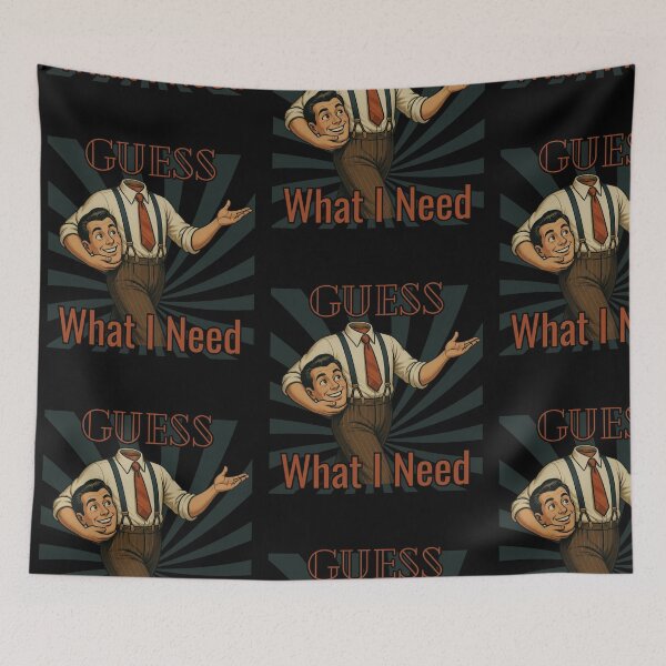 Item preview, Guess What I Need designed and sold by tellia-kallisto.