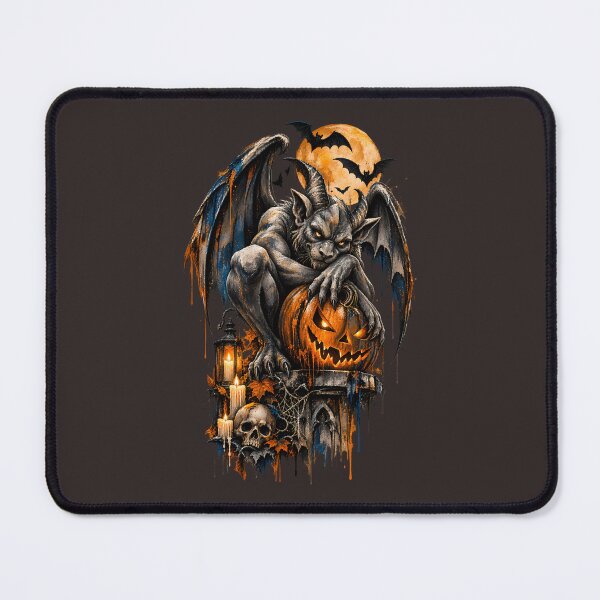 Item preview, Halloween Gargoyle and Jack O' Lantern designed and sold by Ingorgia Studio.