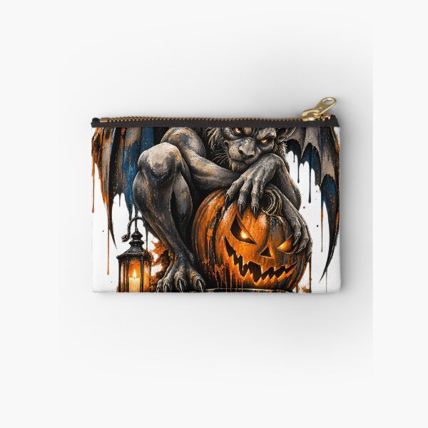 Item preview, Halloween Gargoyle and Jack O' Lantern designed and sold by Ingorgia Studio.