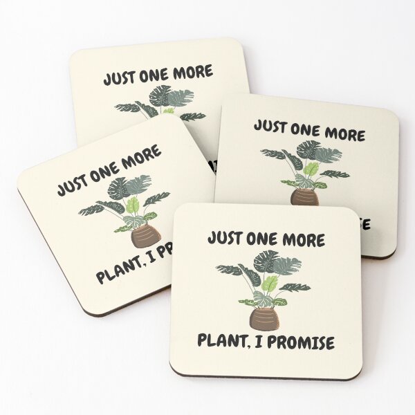 Item preview, Just One More Plant I Promise Cute Monstera Houseplant designed and sold by Nataliya89.