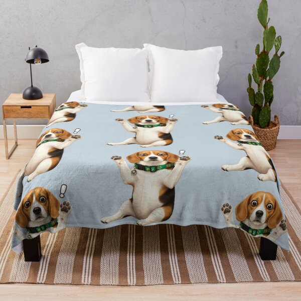 Item preview, Whatever Mood | Beagle Surprise – Cute Alert Pose designed and sold by CosmicQuietStudio.