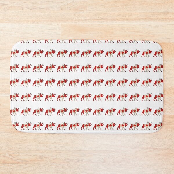 Item preview, Retro Canadian Moose Flag Vintage Maple Leaf Spirit designed and sold by Moizento.