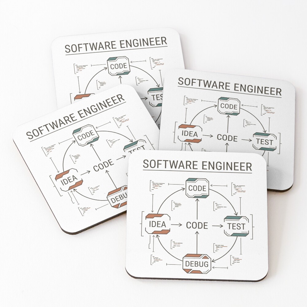 Item preview, Coasters (Set of 4) designed and sold by Mora2023.