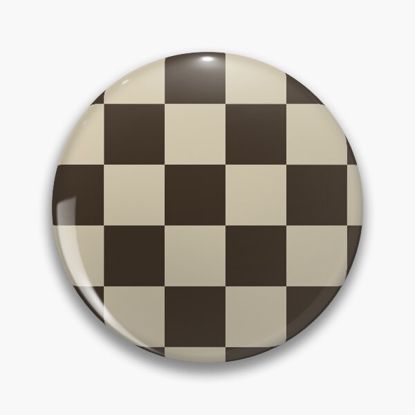Item preview, Chocolate brown Checkered Pattern vintage style Plaid medium  designed and sold by DColourMuse.