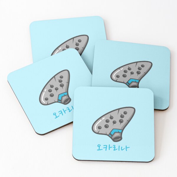 Item preview, Ocarina Gray and Blue Korean designed and sold by DJCartoonDesigns.