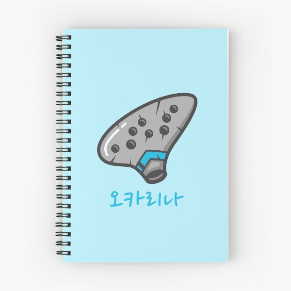 Item preview, Ocarina Gray and Blue Korean designed and sold by DJCartoonDesigns.
