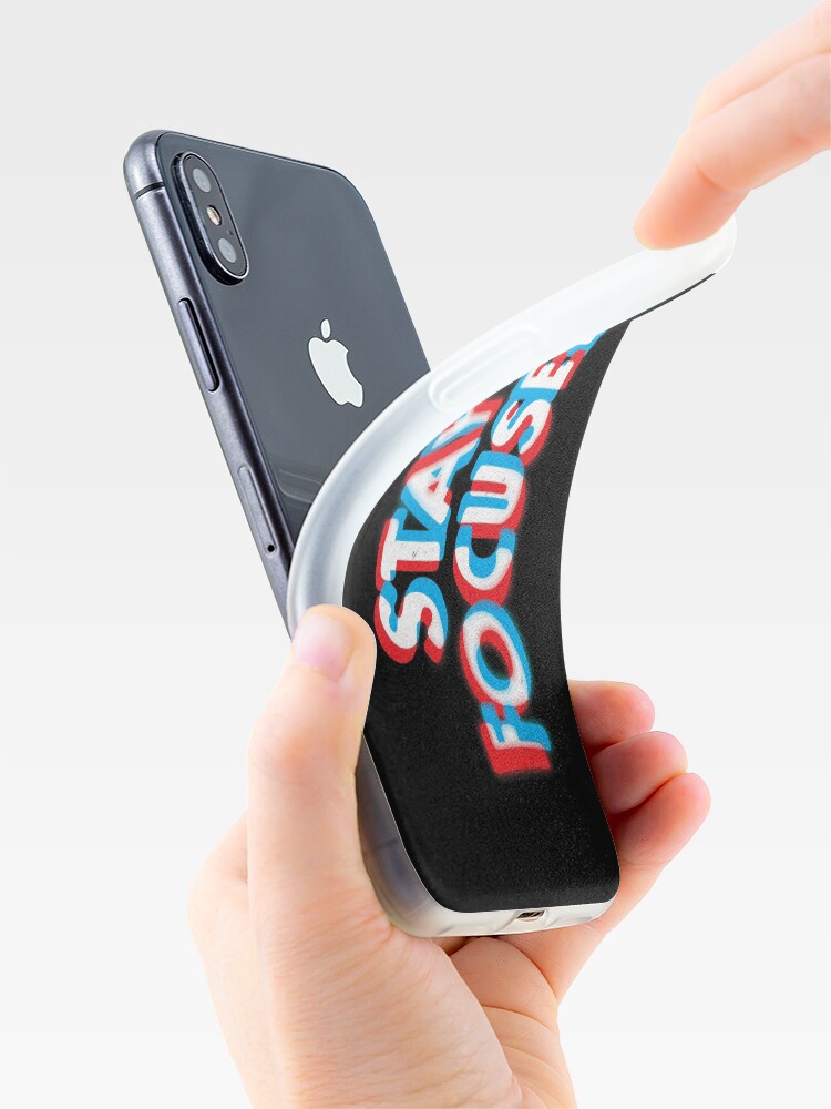 Alternate view of Stay Focused iPhone Case & Cover