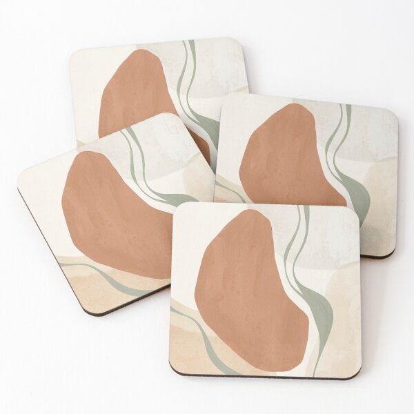 Item preview, Quiet Terracotta Minimalist Clay Abstraction designed and sold by Zaramodo.