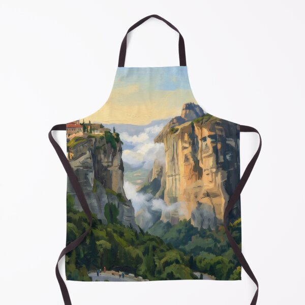 Item preview, The Monasteries of Meteora designed and sold by RedPeaStudio.