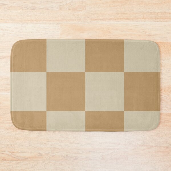Item preview, Carmel mustard yellow Checkered Pattern vintage style Plaid large designed and sold by DColourMuse.
