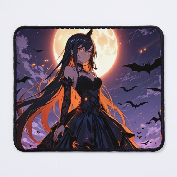 Item preview, Halloween Moon Anime Girl – Dark Gothic Spooky Night Aesthetic designed and sold by AnimDream .