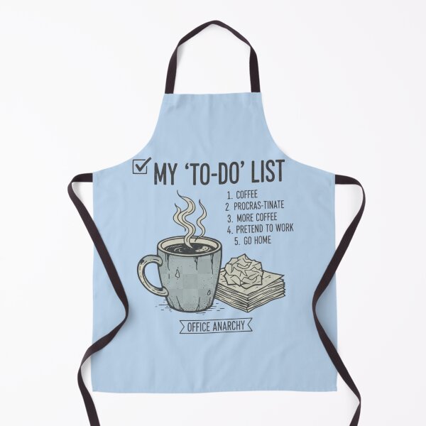 Item preview, Office Anarchy Coffee To Do List Graphic designed and sold by Exquisite Design Studio „Paculówka”.