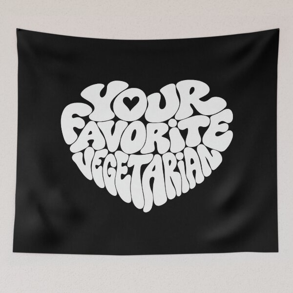 Item preview, Your Favorite Vegetarian designed and sold by DIRTYDUNNZ.